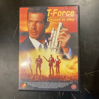 T-Force - tuhon partio DVD (VG+/M-) -toiminta/sci-fi-